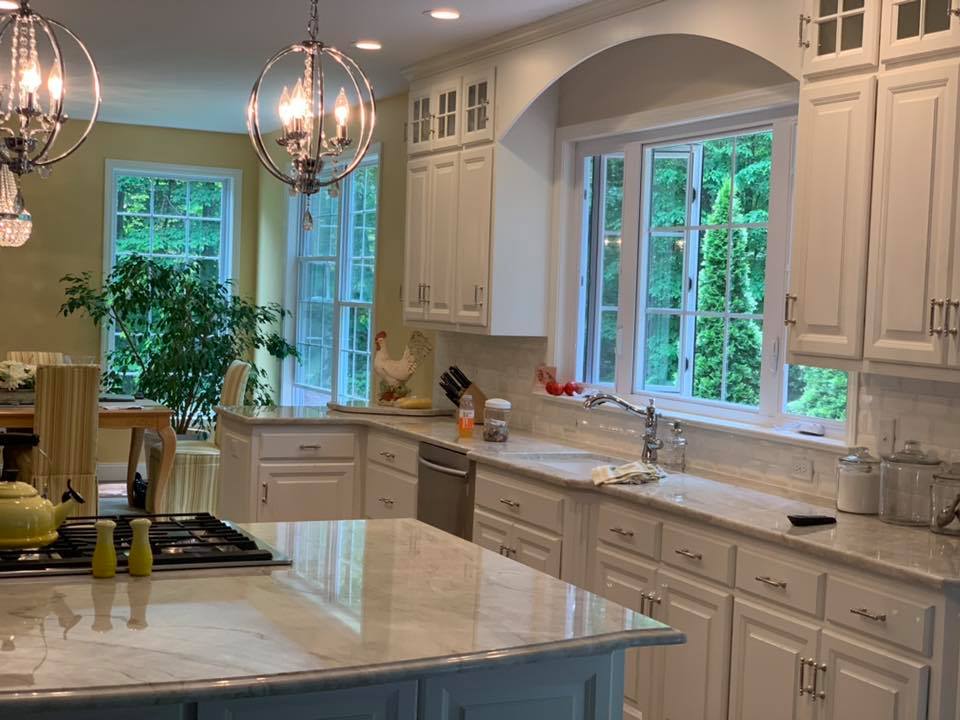 Kitchen Cabinet Refinishing Painting CT