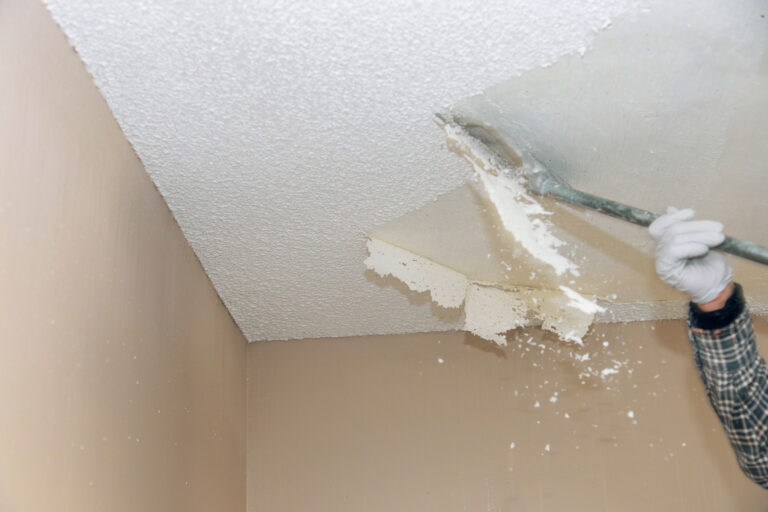 ceiling texture removal ct