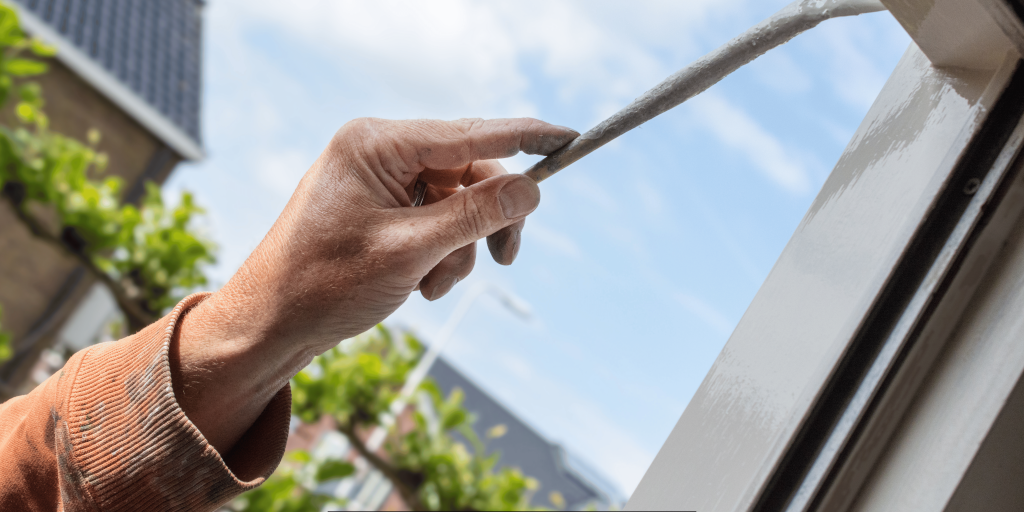 paint a doorframe